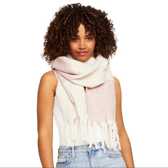 Gentle Fawn Huntingon Pink & Taupe/Cream toned cozy scarf - Picture 1 of 11